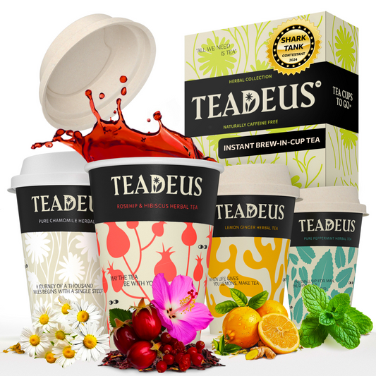Bundle: Organic Instant Brew-in-Cup Taste Adventure Sampler + Herbal Sampler