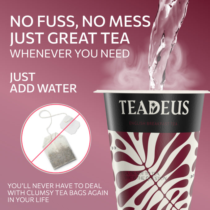 English Breakfast Tea Cups To Go